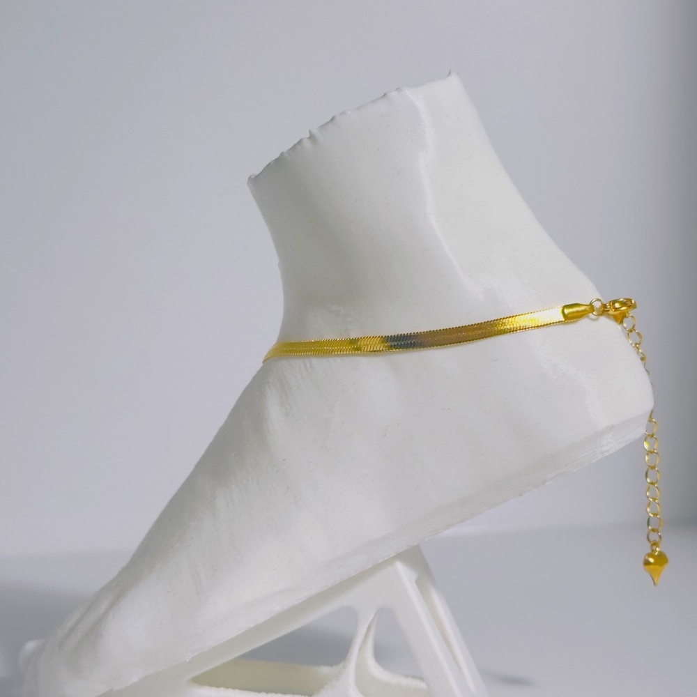 Flats snake bone anklet - Picture 2 of 2